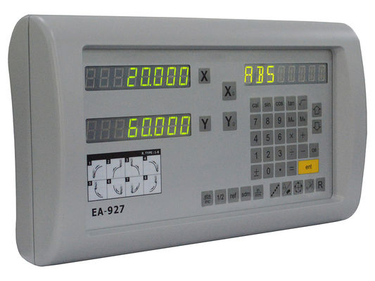 मिलिंग मशीन के लिए डिजिटल एलसीडी डिस्प्ले 2 एक्सिस डीआरओ मापने के सिस्टम