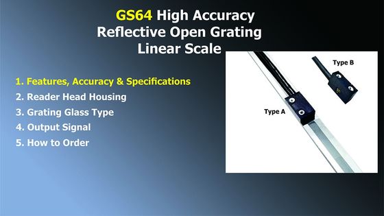 Easson GS64 ने मेट्रोलॉजी में रैखिक एनकोडर को उजागर किया