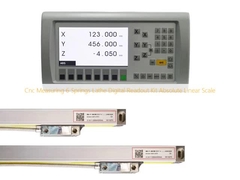 सीएनसी मापने 6 स्प्रिंग्स मोल्ड डिजिटल रीडआउट किट पूर्ण रैखिक पैमाने